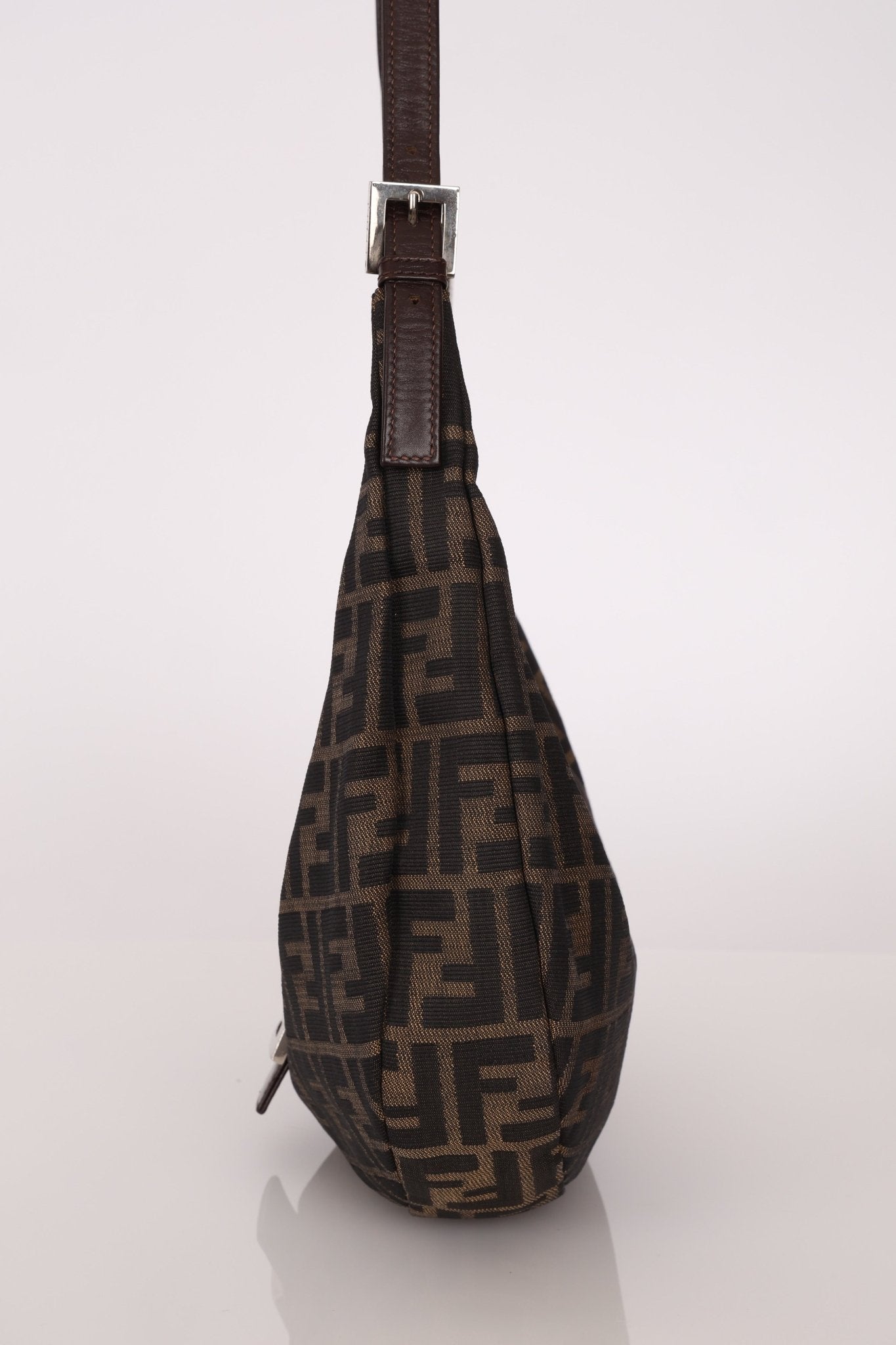 Fendi Zucca Small Croissant Bag - FashioNica