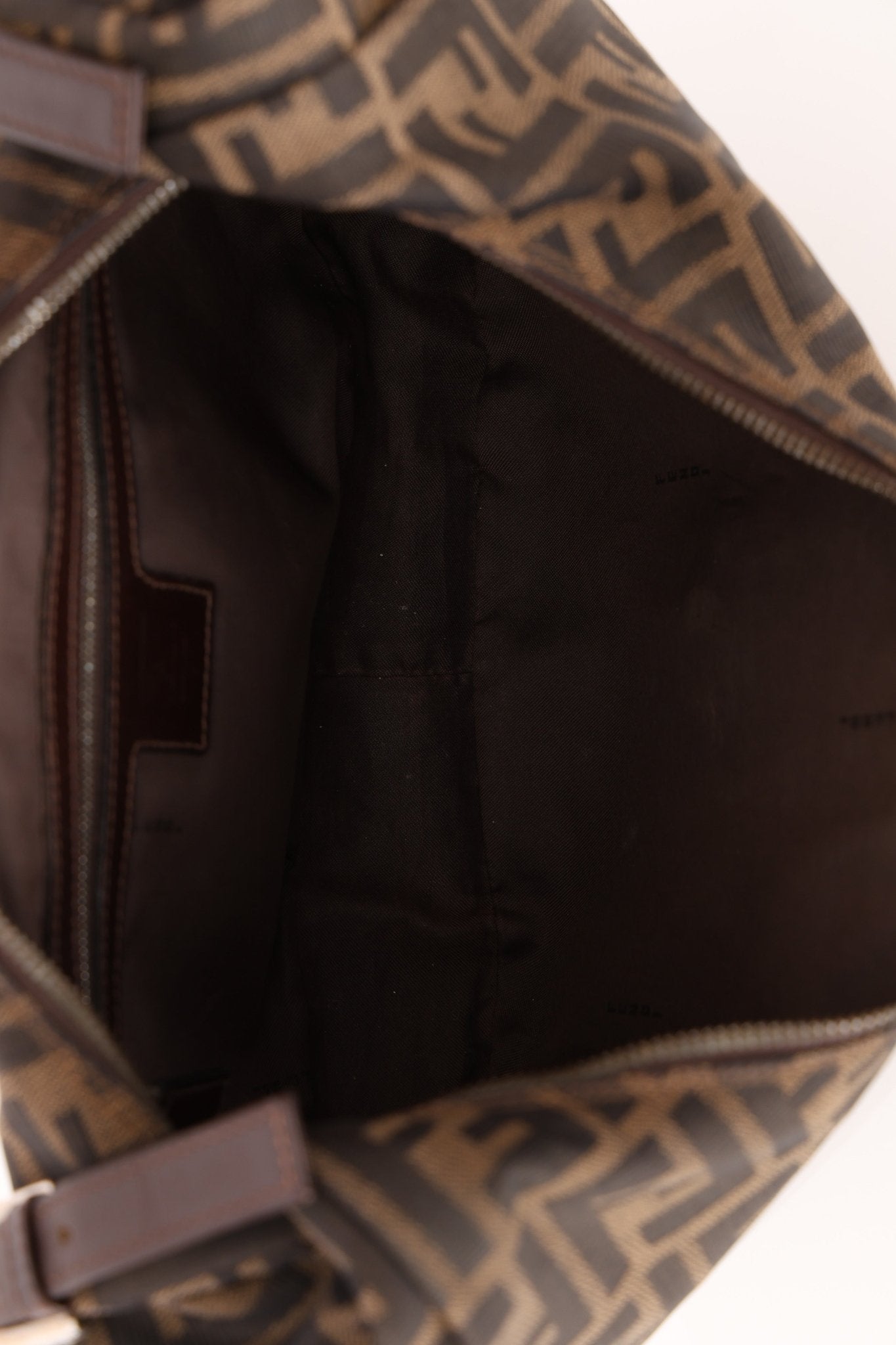 Fendi Zucca Small Croissant Bag - FashioNica