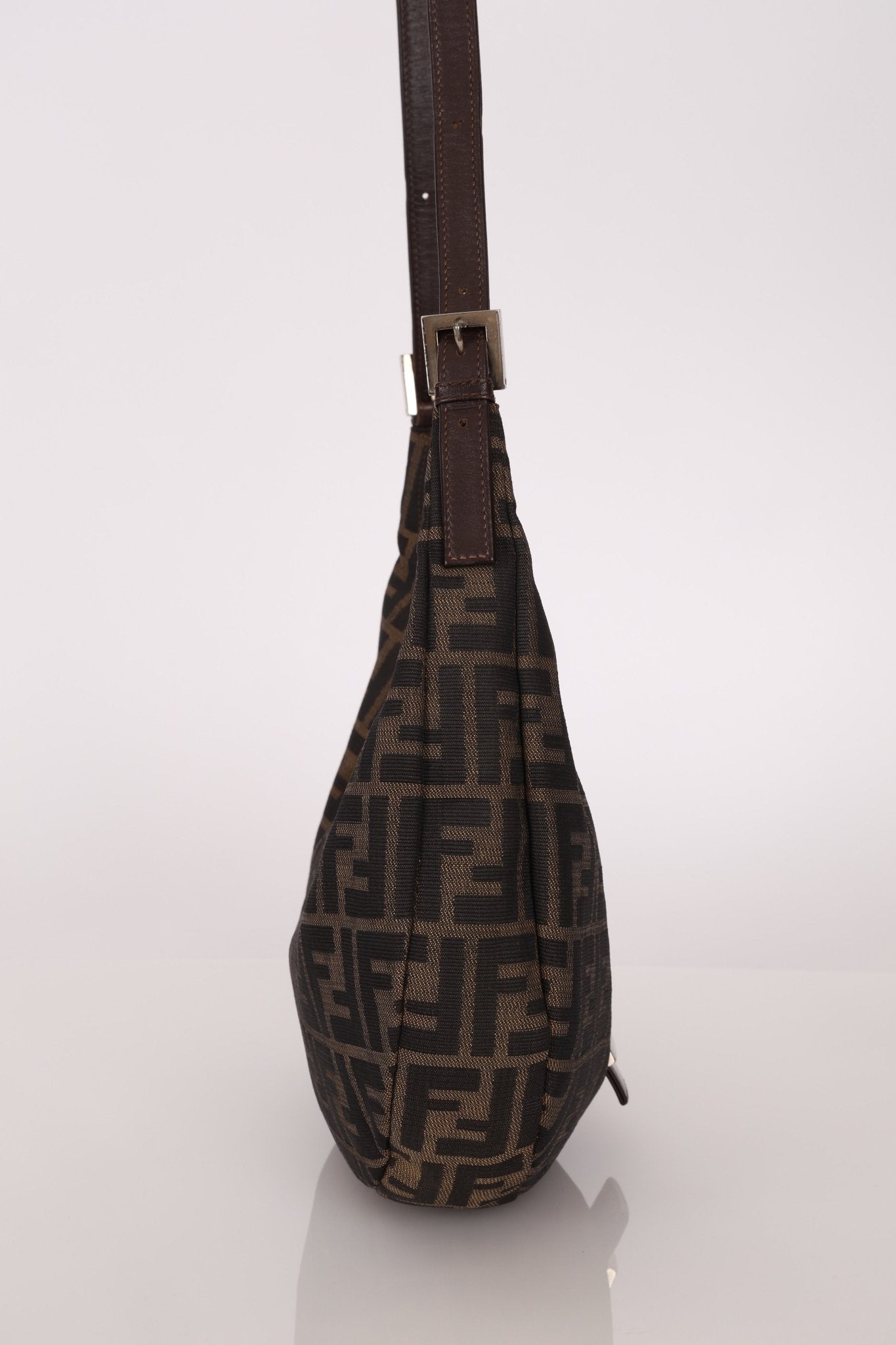 Fendi Zucca Small Croissant Bag - FashioNica