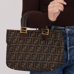Fendi Zucca Small Handle Tote - FashioNica