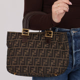 Fendi Zucca Small Handle Tote - FashioNica