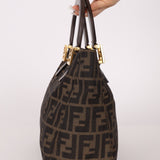 Fendi Zucca Small Handle Tote - FashioNica