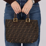 Fendi Zucca Small Handle Tote - FashioNica