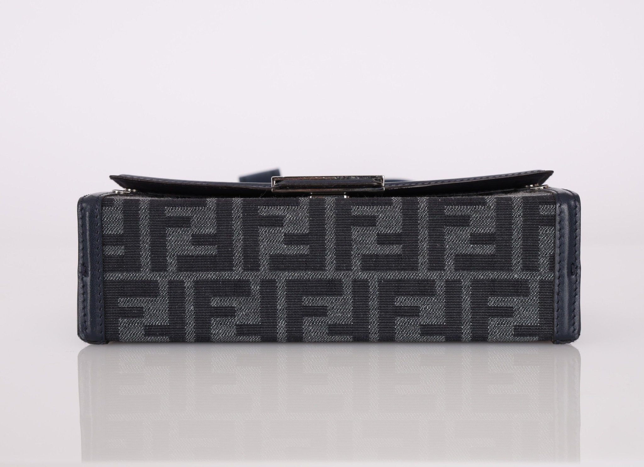 Fendi Zucca Soft Trunk Baguette - FashioNica