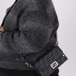 Fendi Zucca Soft Trunk Baguette - FashioNica