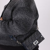 Fendi Zucca Soft Trunk Baguette - FashioNica