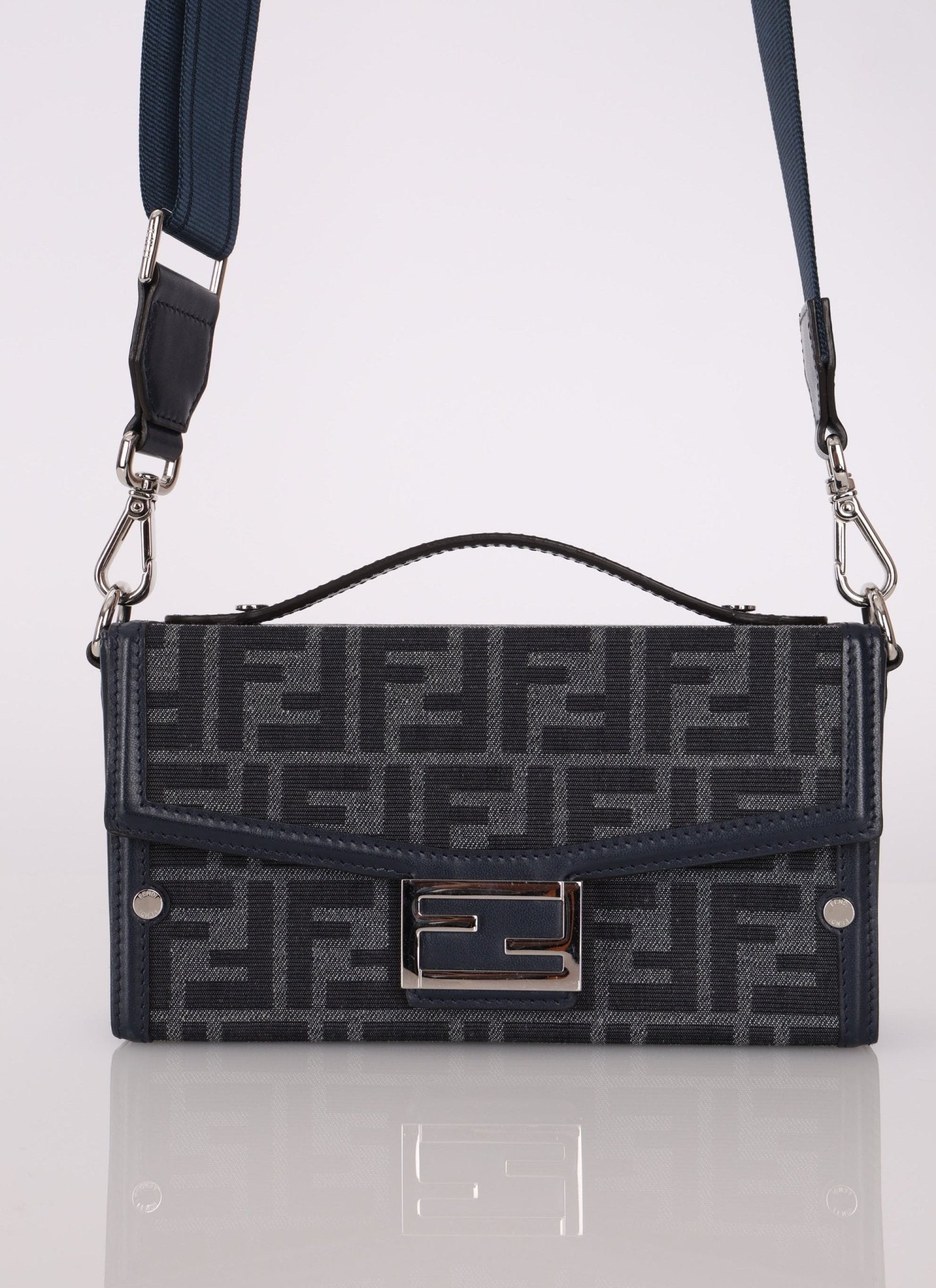 Fendi Zucca Soft Trunk Baguette - FashioNica