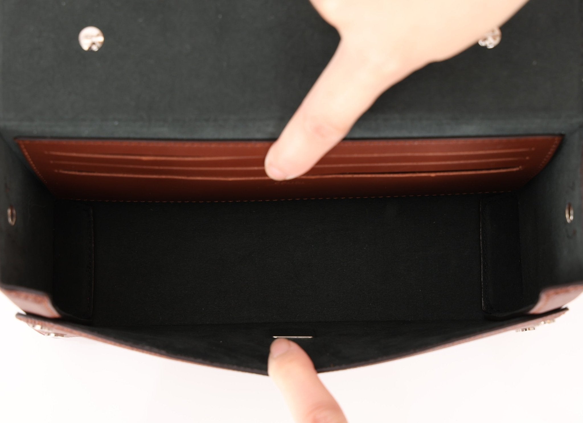 Fendi Zucca Soft Trunk Chocolate Baguette - FashioNica