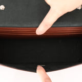 Fendi Zucca Soft Trunk Chocolate Baguette - FashioNica