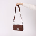 Fendi Zucca Soft Trunk Chocolate Baguette - FashioNica