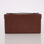 Fendi Zucca Soft Trunk Chocolate Baguette - FashioNica