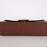 Fendi Zucca Soft Trunk Chocolate Baguette - FashioNica