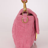 Fendi Zucca Terry Cloth Baguette - FashioNica