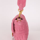 Fendi Zucca Terry Cloth Baguette - FashioNica