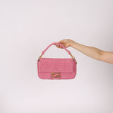 Fendi Zucca Terry Cloth Baguette - FashioNica