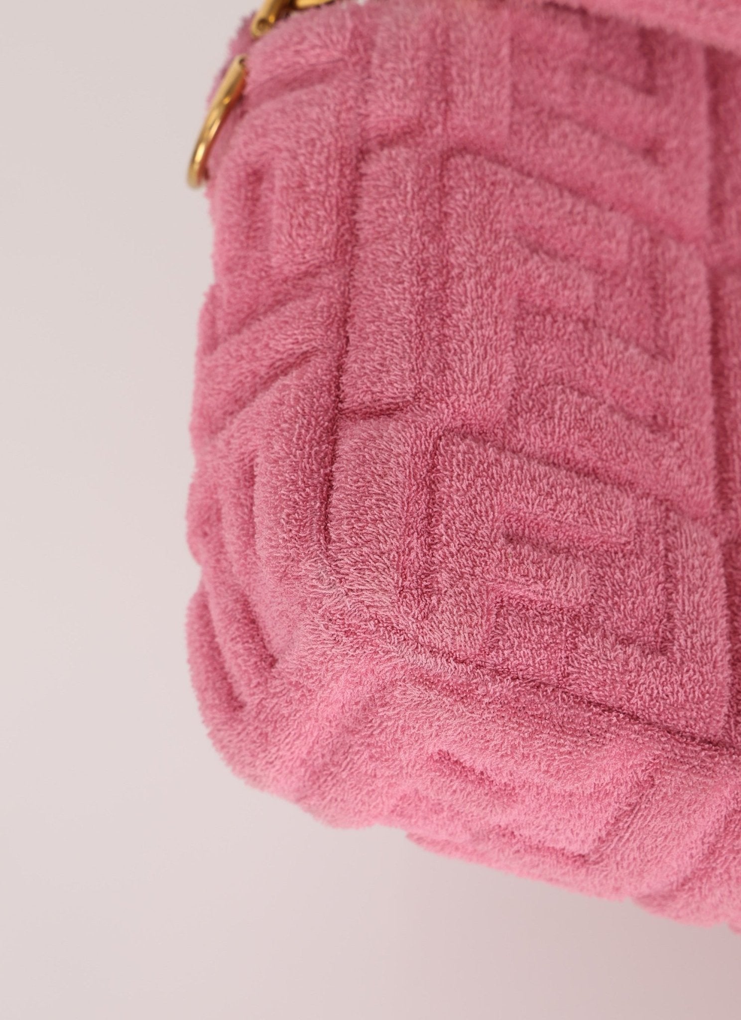 Fendi Zucca Terry Cloth Baguette - FashioNica