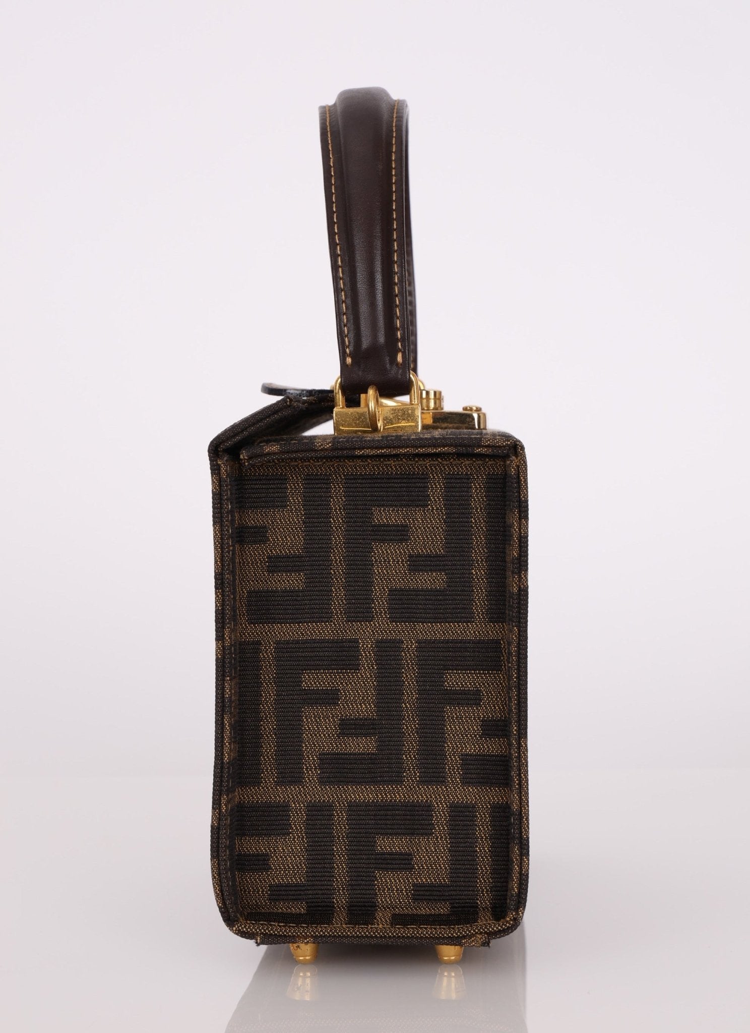 Fendi Zucca Top Handle Vanity - FashioNica