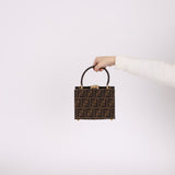 Fendi Zucca Top Handle Vanity - FashioNica