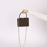 Fendi Zucca Top Handle Vanity - FashioNica