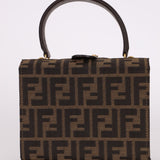 Fendi Zucca Top Handle Vanity - FashioNica