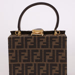 Fendi Zucca Top Handle Vanity - FashioNica