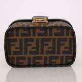 Fendi Zucca Vanity Bag w Strap GHW - FashioNica