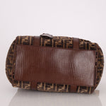 Fendi Zucca Velvet Boston Bag - FashioNica