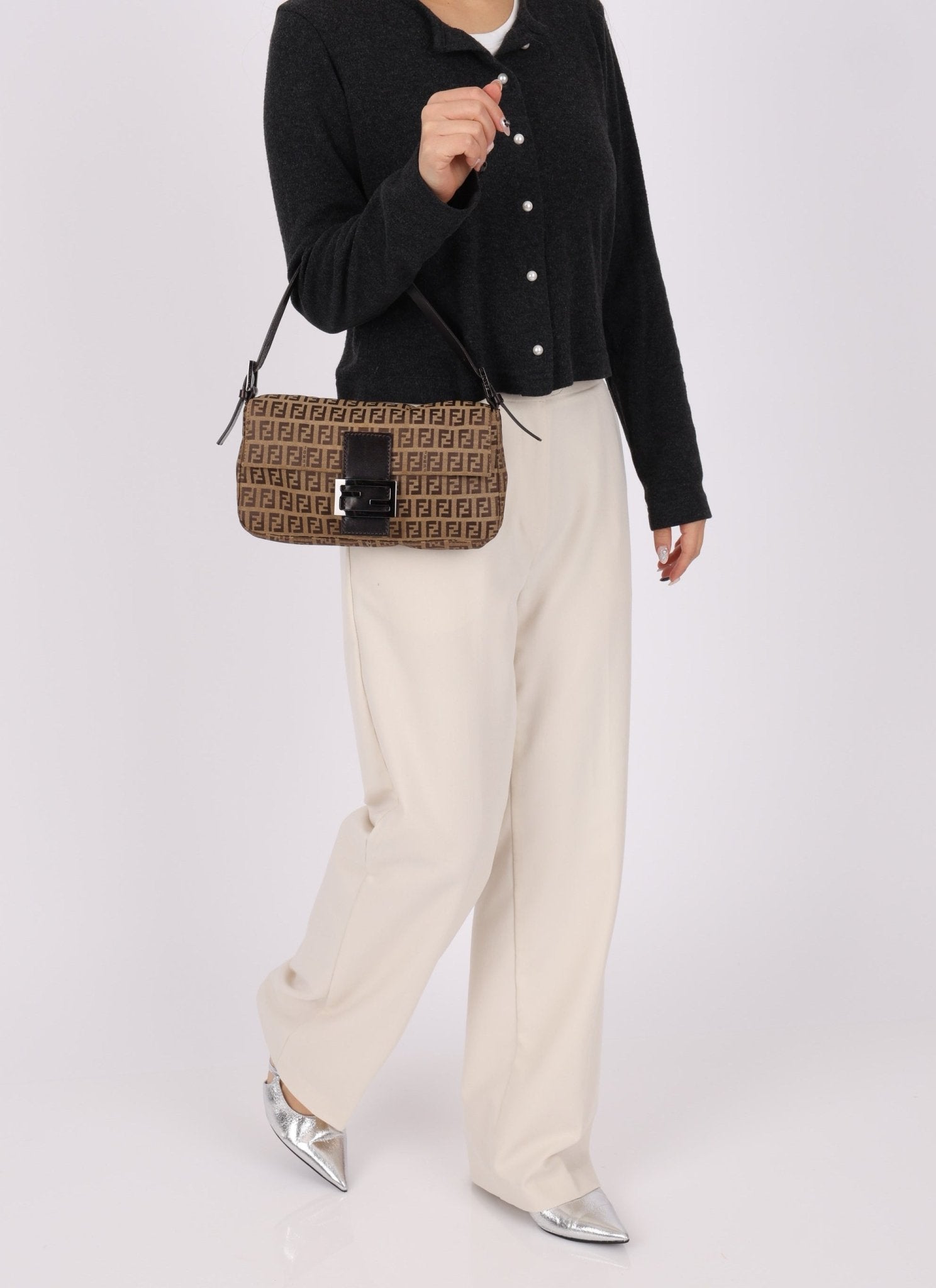 Fendi Zucchino Baguette - FashioNica