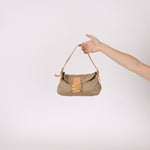 Fendi Zucchino Baguette GHW - FashioNica