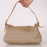 Fendi Zucchino Baguette GHW - FashioNica