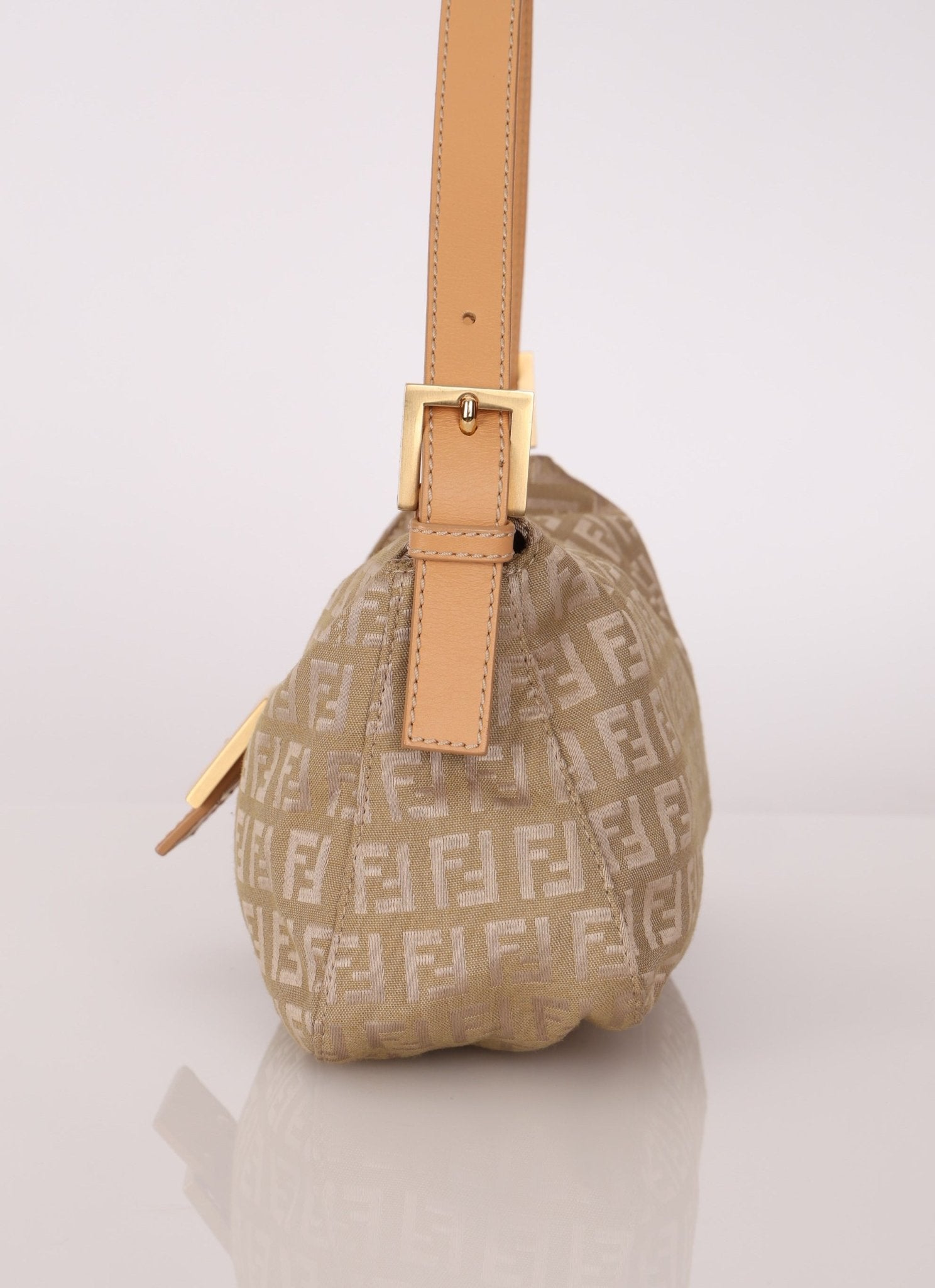 Fendi Zucchino Baguette GHW - FashioNica