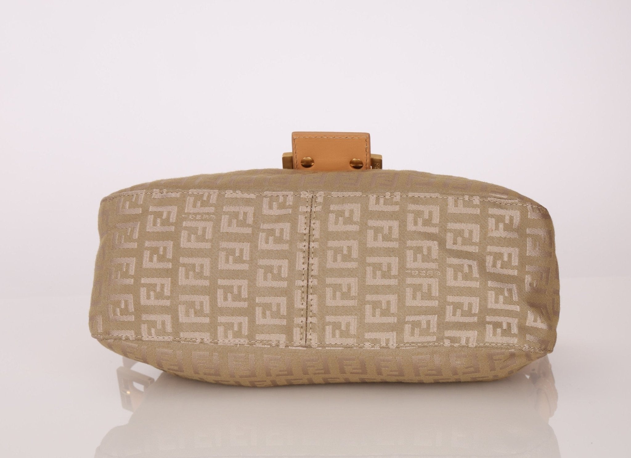 Fendi Zucchino Baguette GHW - FashioNica