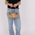 Fendi Zucchino Baguette GHW - FashioNica