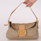 Fendi Zucchino Baguette GHW - FashioNica