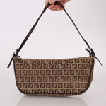 Fendi Zucchino Boat Pochette - FashioNica