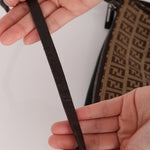 Fendi Zucchino Boat Pochette - FashioNica