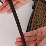 Fendi Zucchino Boat Pochette - FashioNica