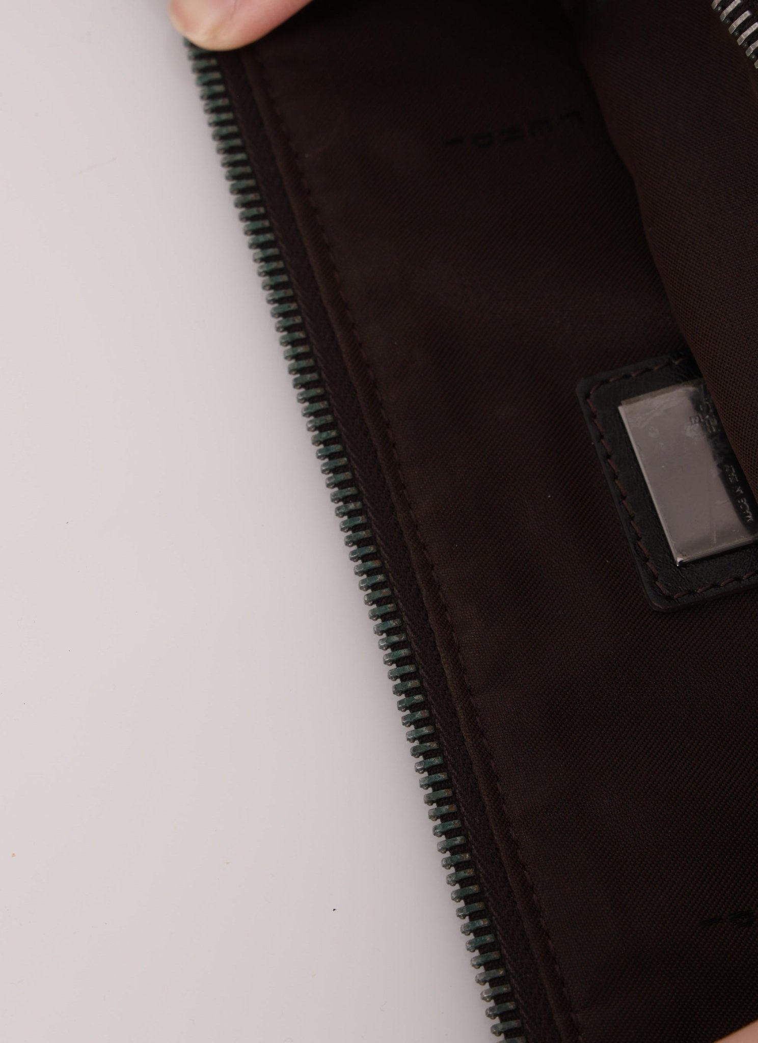 Fendi Zucchino Boat Pochette - FashioNica