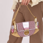 Fendi Zucchino Borsa Tuc Shoulder Bag - FashioNica