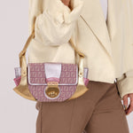 Fendi Zucchino Borsa Tuc Shoulder Bag - FashioNica