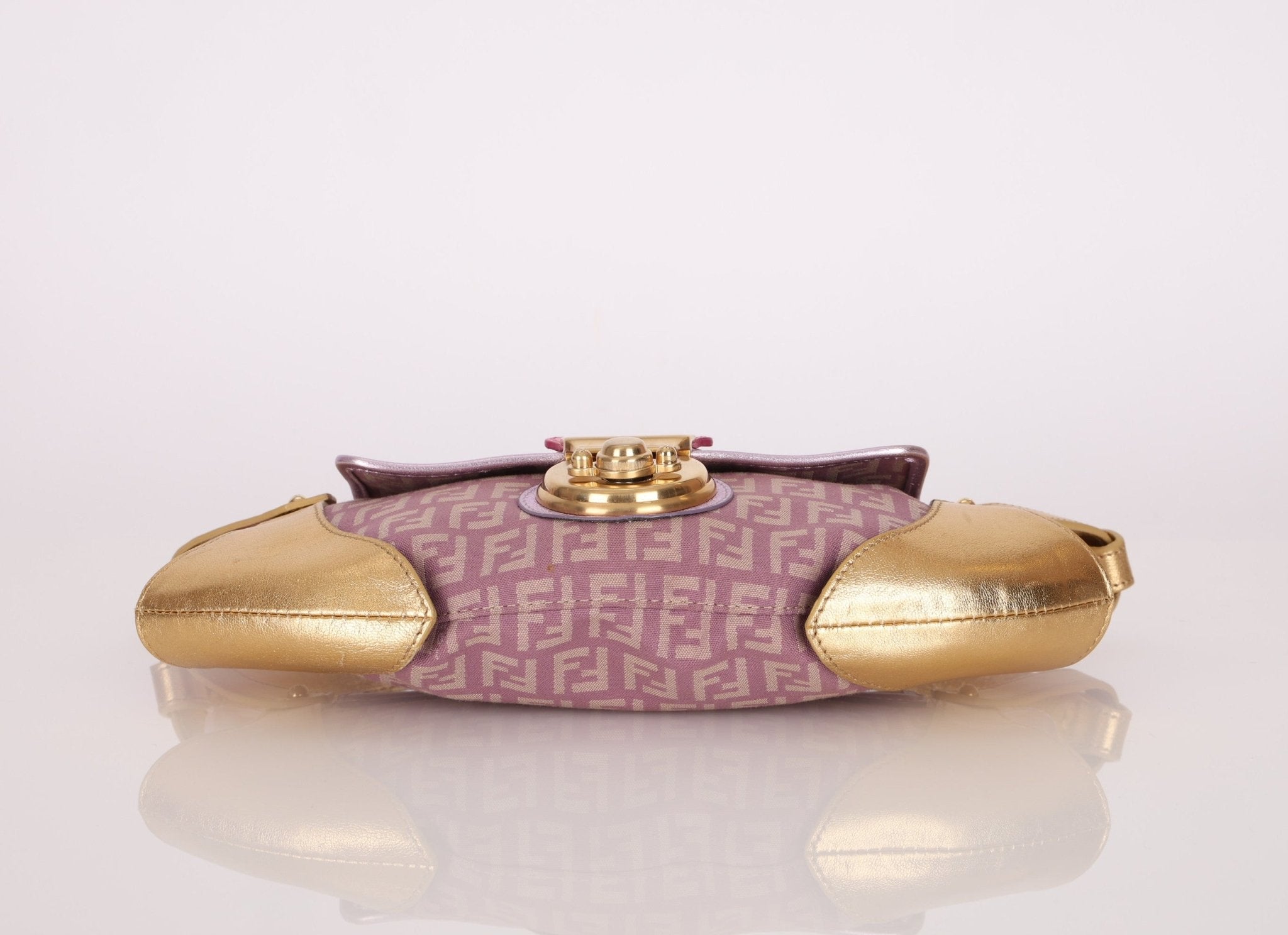 Fendi Zucchino Borsa Tuc Shoulder Bag - FashioNica