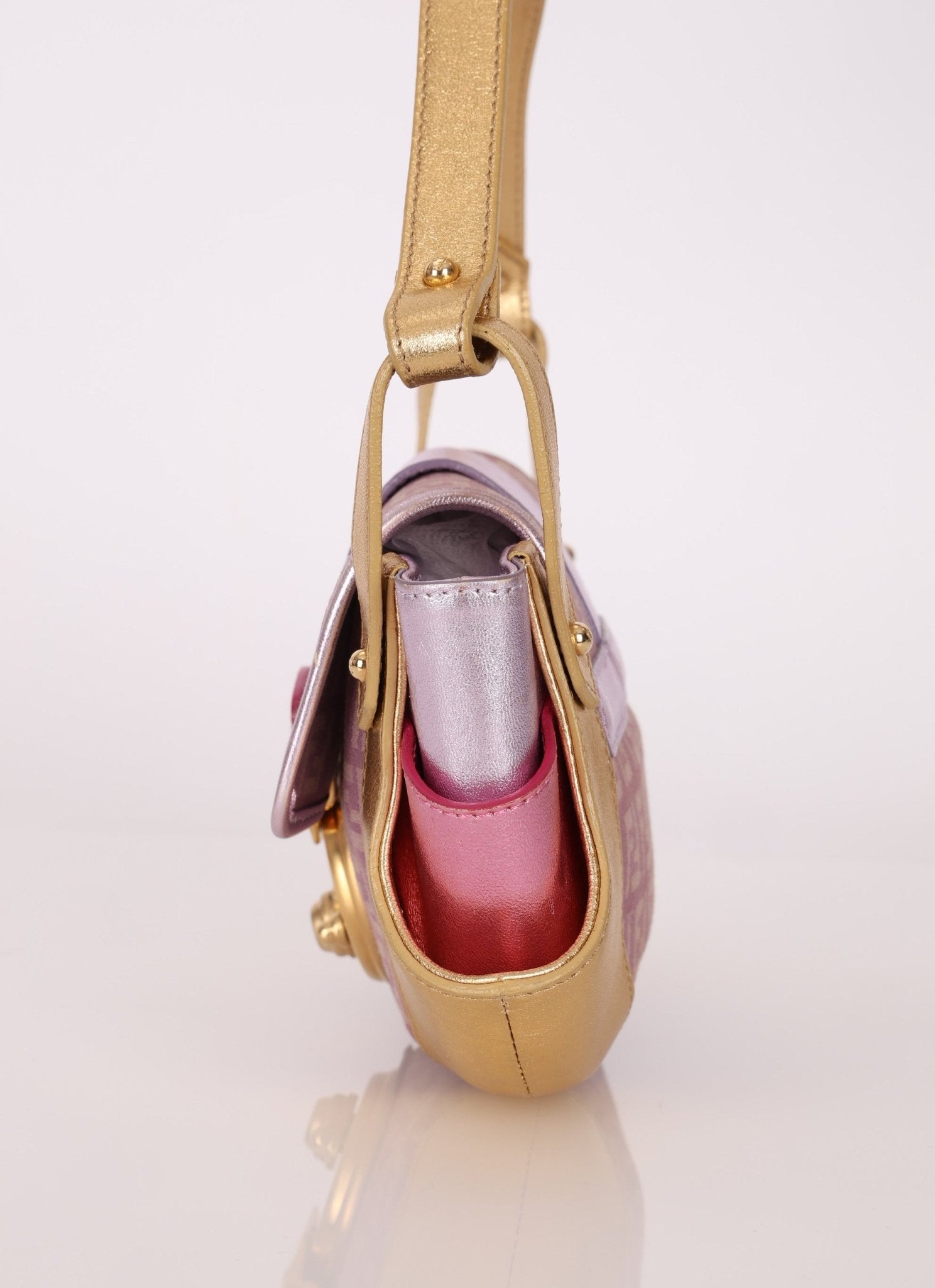 Fendi Zucchino Borsa Tuc Shoulder Bag - FashioNica