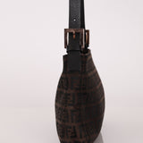 Fendi Zucchino Chocolate Pochette - FashioNica