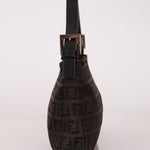 Fendi Zucchino Chocolate Pochette - FashioNica