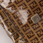 Fendi Zucchino Coated Canvas Baguette GHW - FashioNica