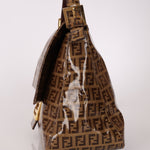 Fendi Zucchino Coated Canvas Mamma Baguette - FashioNica