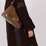 Fendi Zucchino Coated Canvas Mamma Baguette - FashioNica