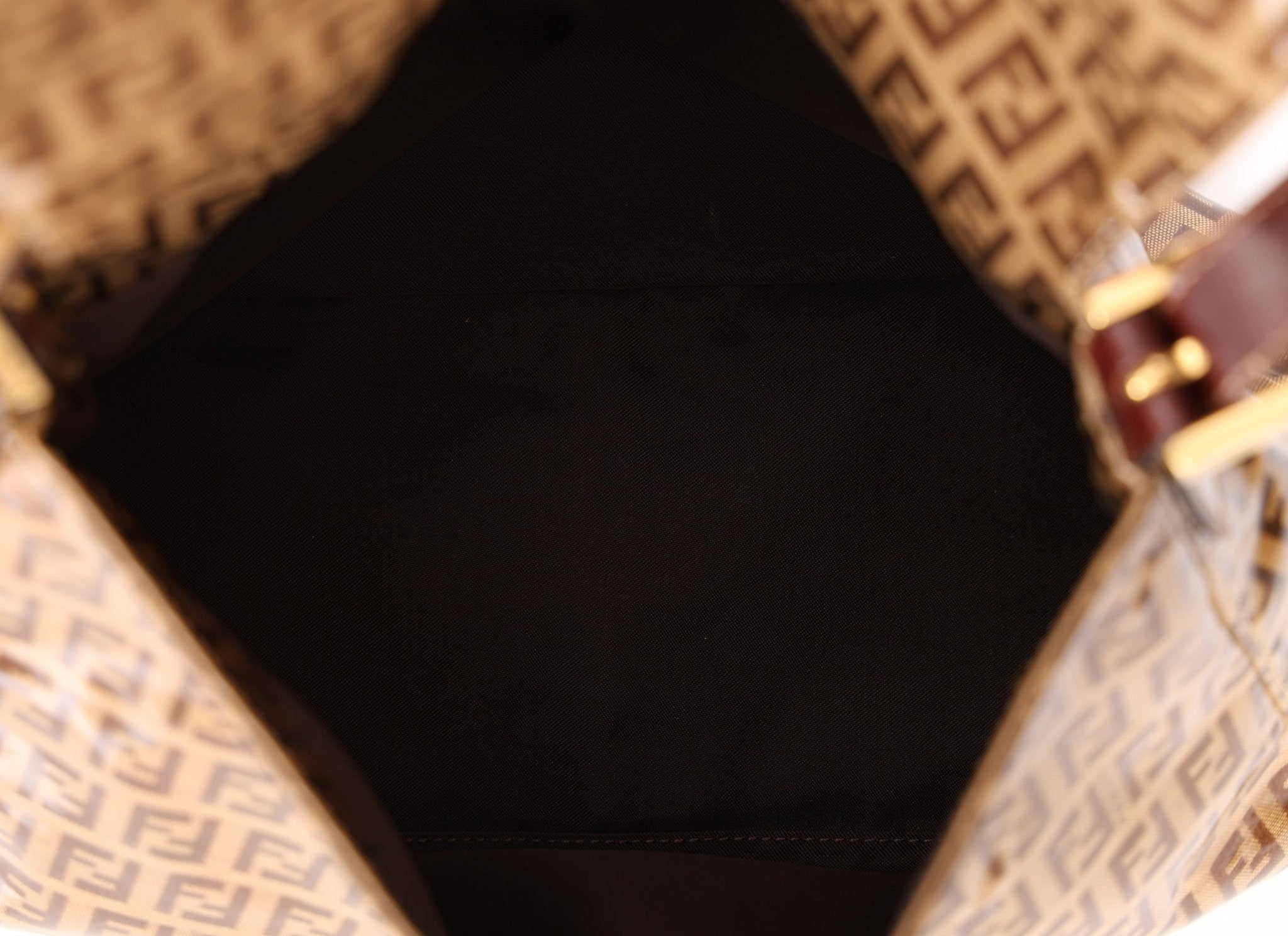 Fendi Zucchino Coated Canvas Mamma Baguette - FashioNica