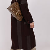 Fendi Zucchino Coated Canvas Mamma Baguette - FashioNica