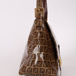 Fendi Zucchino Coated Canvas Mamma Baguette - FashioNica